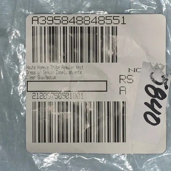 NiB Haute Hippie Tribe Regular Knit Dress with Sequin Embellishments M - Picture 12 of 12